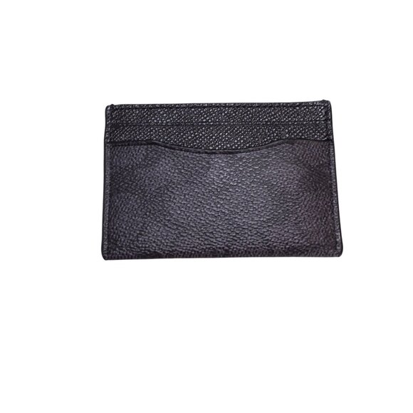 NWT Coach 3In1 L Zip Crossgrain Leather Wallet Black Credit Card Luxury CJ882 - Picture 4 of 13